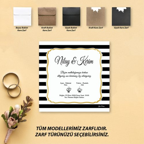 Yeni Davetiye modelleri - Otuz9 Reklam